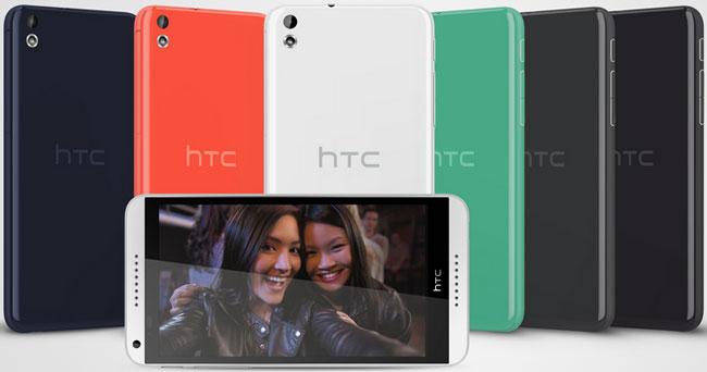 HTC Desire 816 en diversos colores