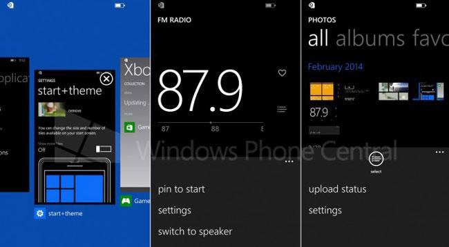 Interfaz de Windows Phone 8.1 sobre Nokia Lumia 630