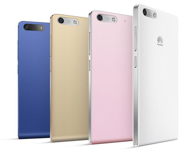 Parte trasera del Huawei Ascend G6
