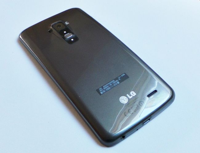 Parte trasera del LG G Flex