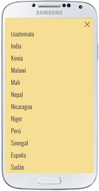 Países en Ufeed