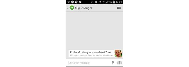 cuerpo hangouts whatsapp cap