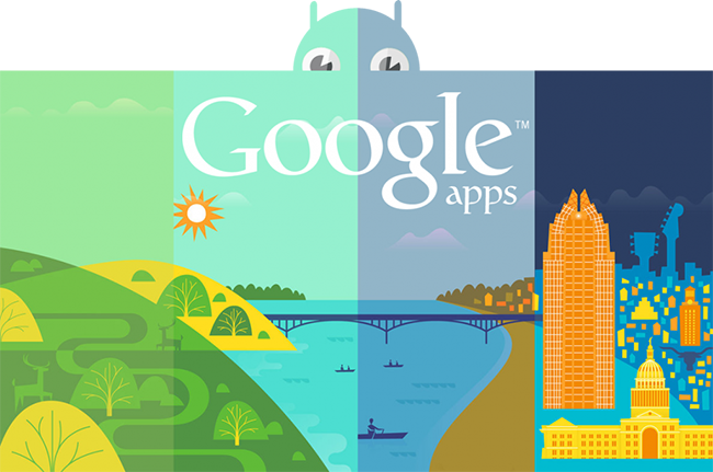 Google Apps Wallpaper