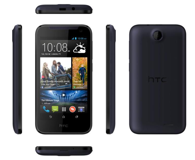 HTC Desire 310 en color negro