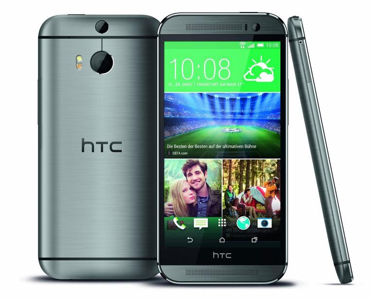 HTC One M8 en color gris