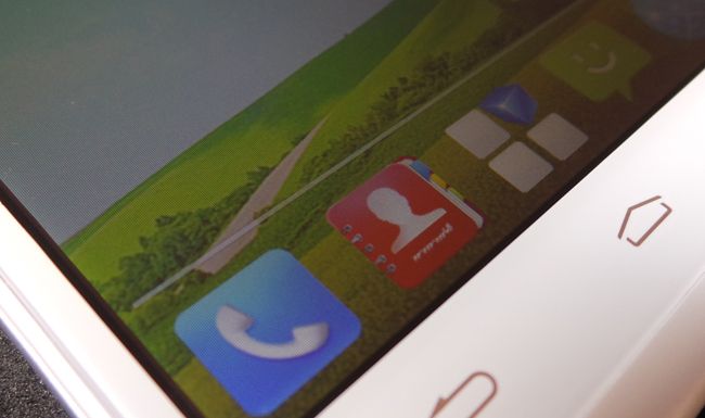 Detalle de la pantalla del ZTE Blade L2