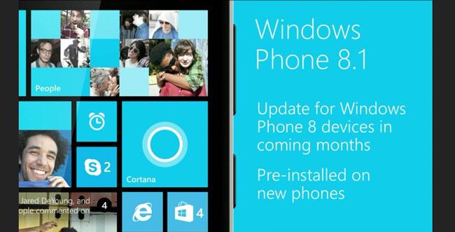 Interfaz de Windows Phone 8.1