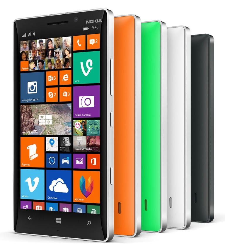 Nokia Lumia 930 en varios colores