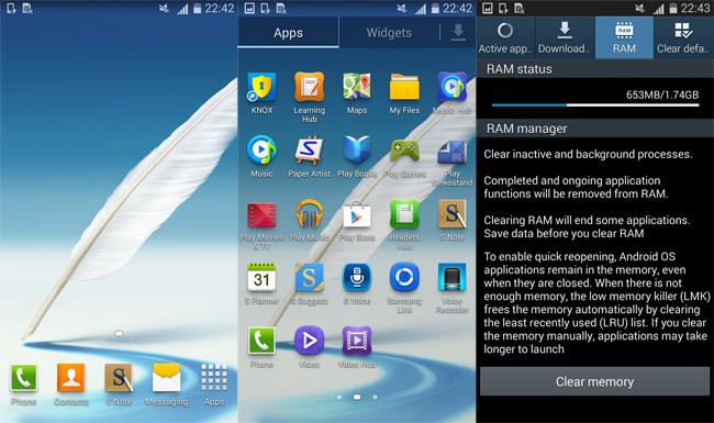 Samsung Galaxy Note 2 Android 4.4.2