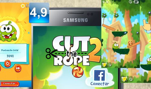 Apertura de Cut The Rope 2