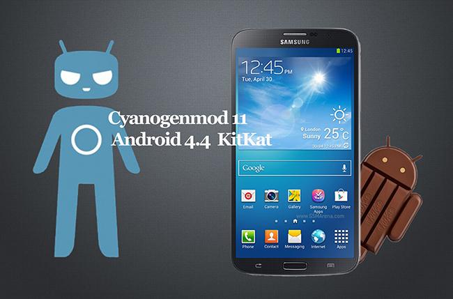 Android 4.4.2 KitKat Samsung Galaxy Mega 6.3