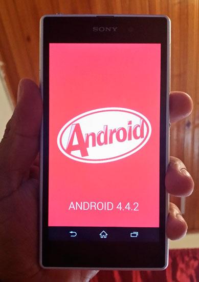 Sony Xperia con Android 4.4 KitKat