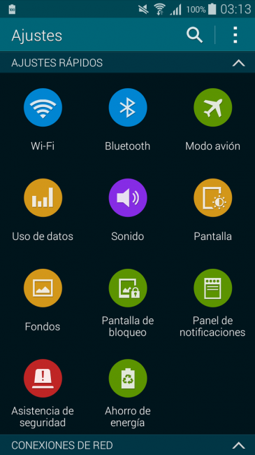 Sistema del Samsung Galaxy K Zoom