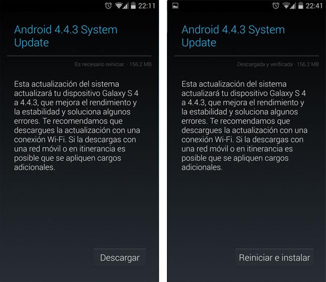 Version Android 4.4.3