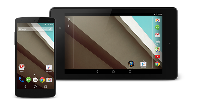 Android L Preview Screenshot
