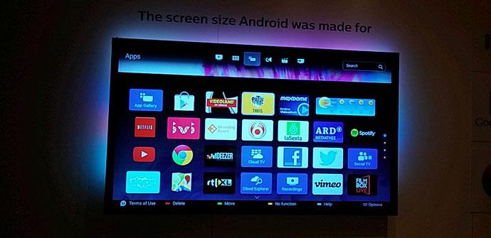Televisor con Android TV