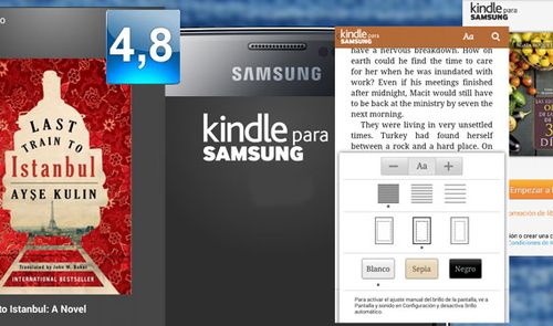 Apertura Kindle para Samsung