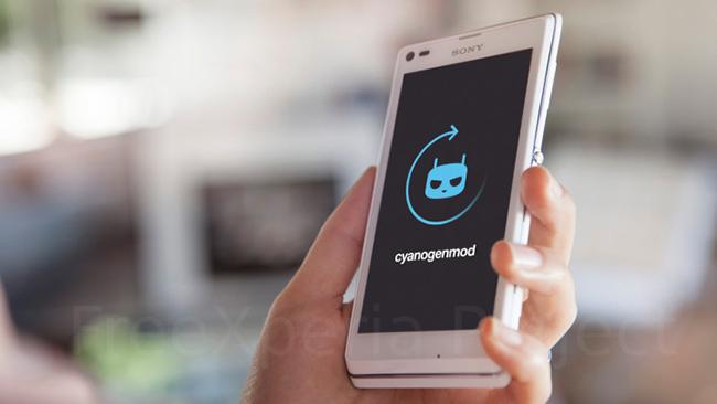 CyanogenMod Sony Xperia L