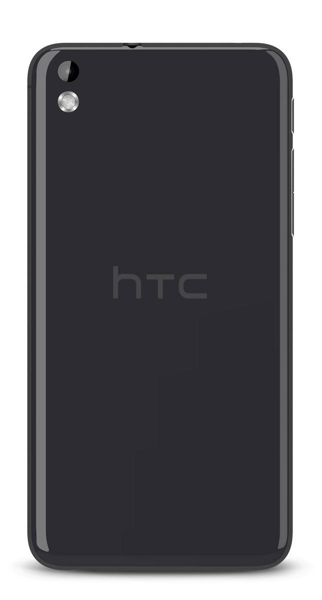 HTC Desire 816 en color negro visto por detrás