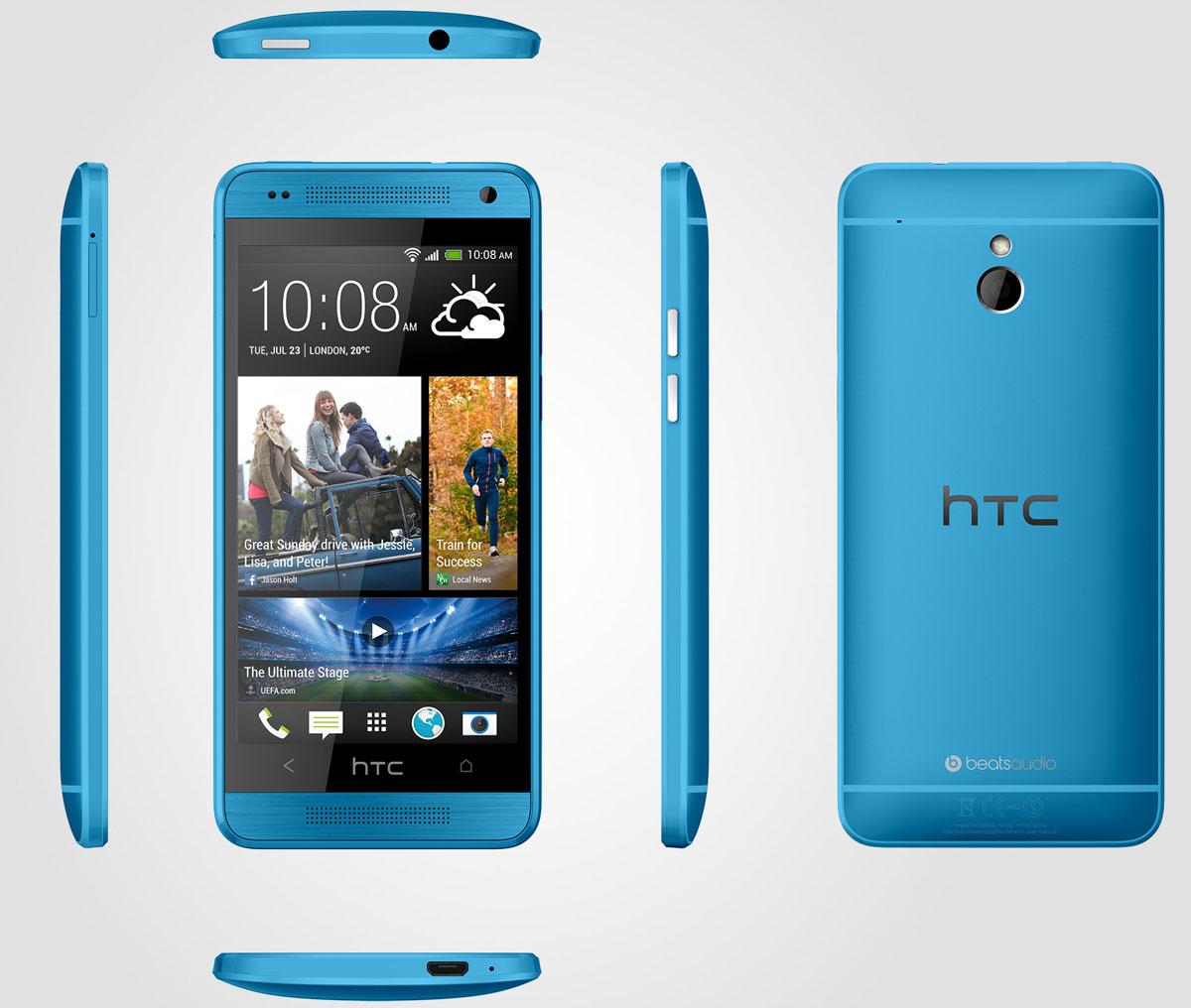 HTC One Mini 2 en color azul