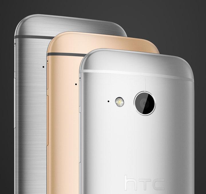 HTC One Mini 2 en color plata y oro