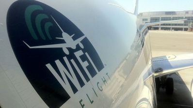 Internet por WiFi en aviones