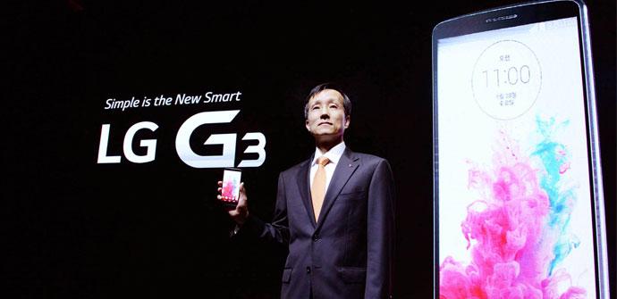 Presentacion del LG G3