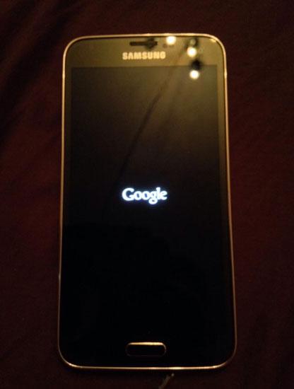 Fotografia del Samsung Galaxy S5 Google Play Edition