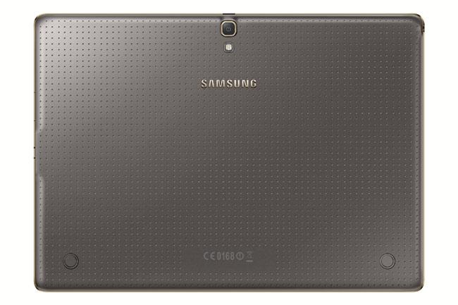 Samsung Galaxy Tab S en color marrón bronce
