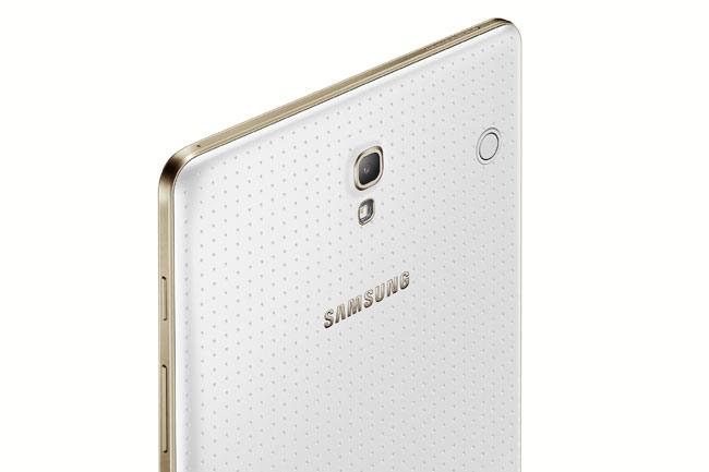 Samsung Galaxy Tab S en color blanco