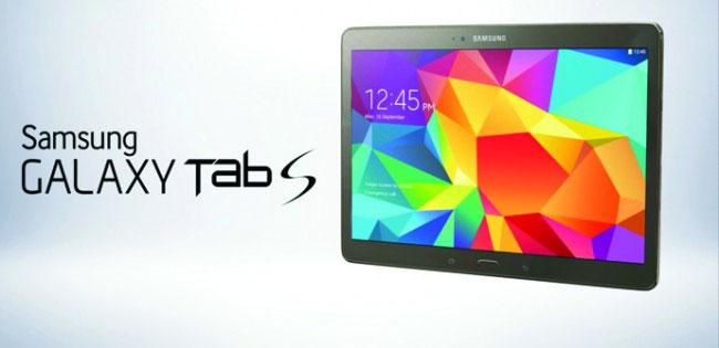 Diseño de la tablet Samsung Glalaxy Tab S