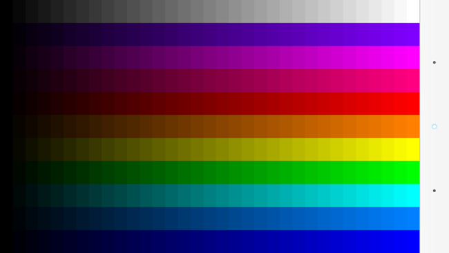Saturación de pantalla del LG G3