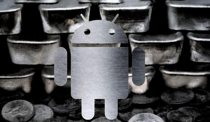 google-android-silver