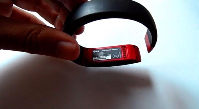 Pulsera inteligente LG Lifeband Touch