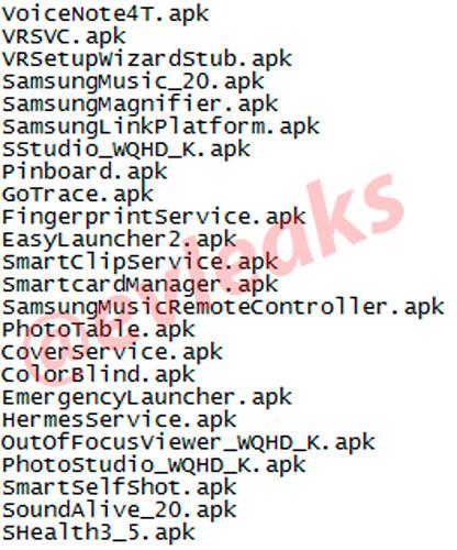 APKs del Samsung Galaxy Note 4