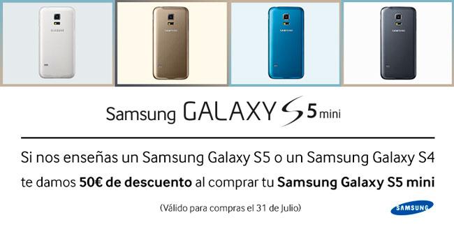 Descuento para el Samsung Galaxy S5 Mini