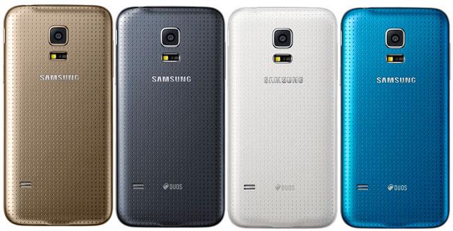 Colores disponibles para el Samsung Galaxy S5 Mini