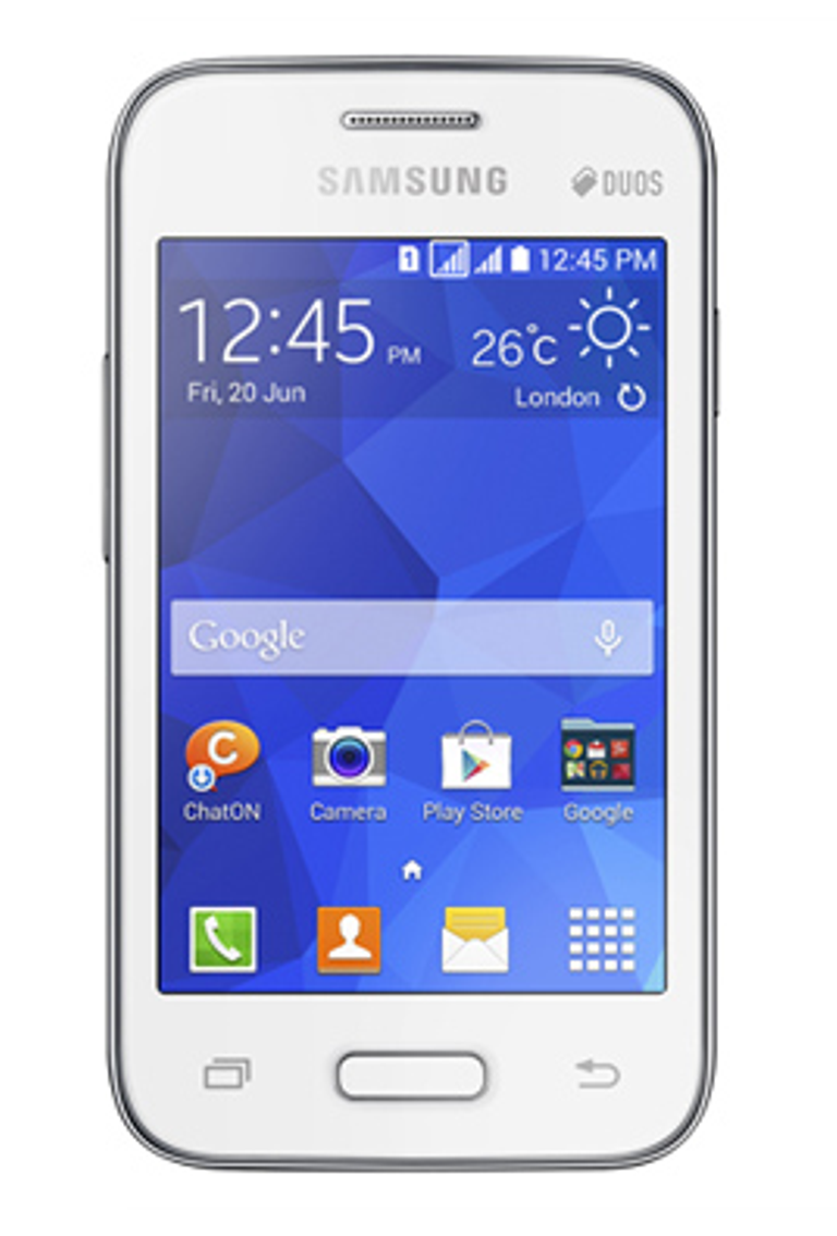 Samsung Galaxy Young 2 de color blanco