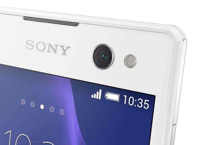 Sony Xperia C3 detalle de la cámara