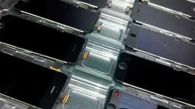 Produccion de iPhones