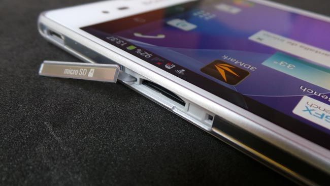Ranura del teléfono Sony Xperia T2 Ultra