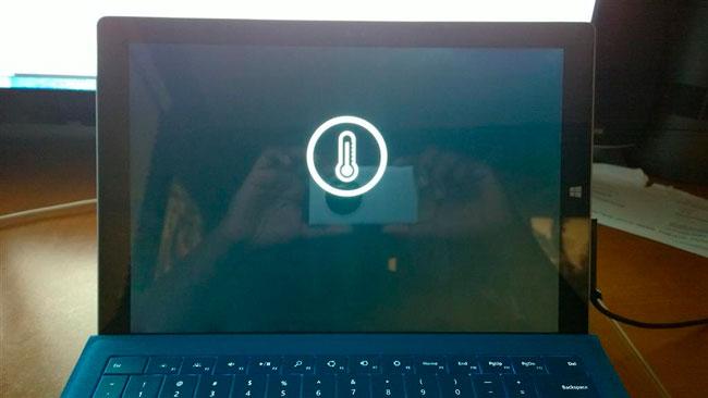 Advertencia sobrecalentamiento en Microsoft Surface Pro 3