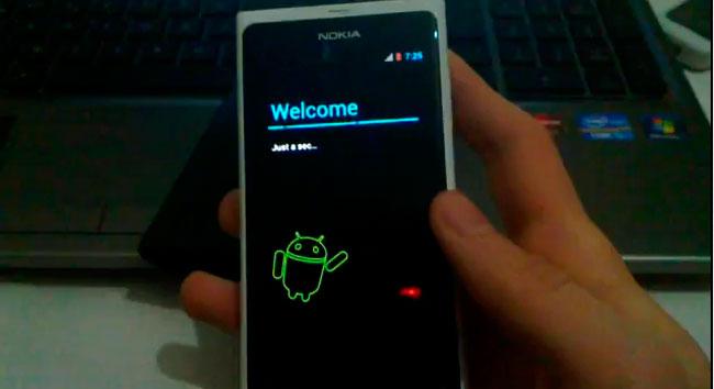 Smartphone Nokia con Android