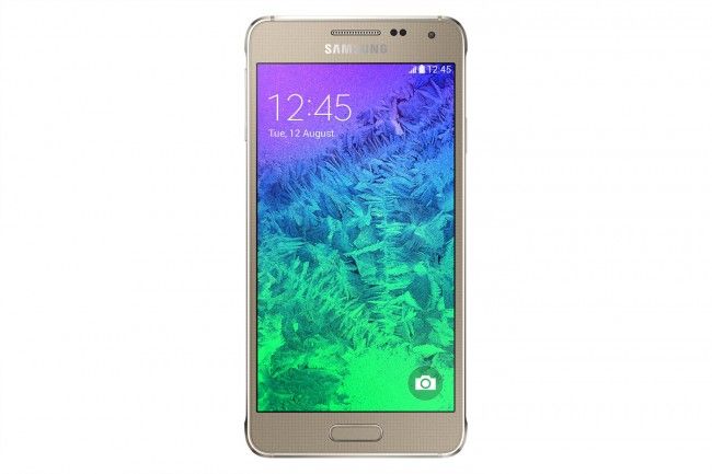 Samsung Galaxy Alpha en color oro