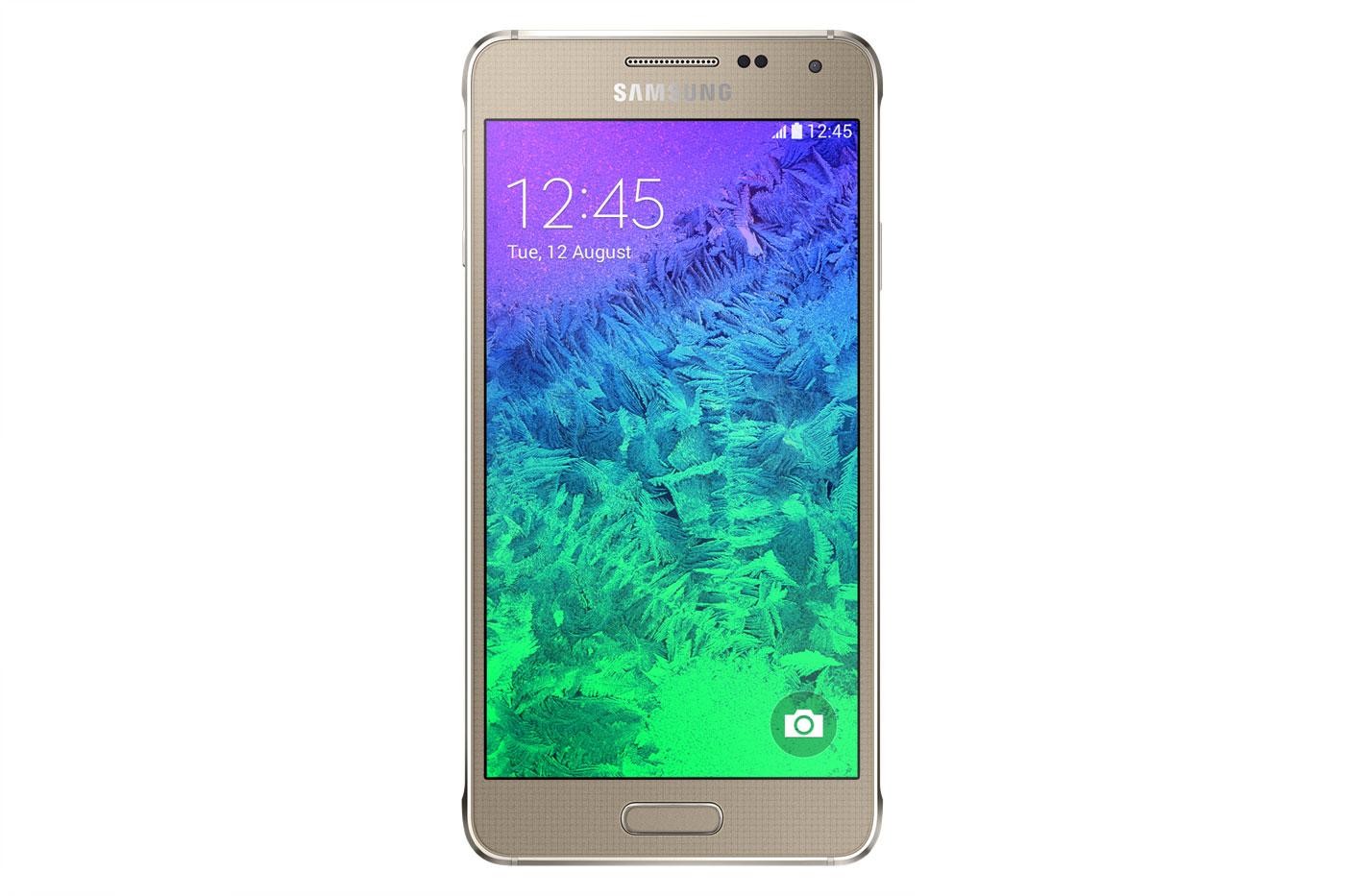 Samsung Galaxy Alpha en color oro