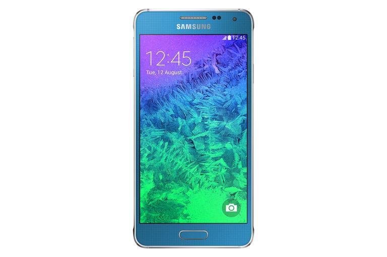 Samsung Galaxy Alpha en color azul