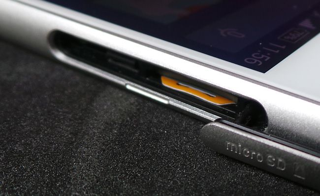 Ranura del Sony Xperia Z3