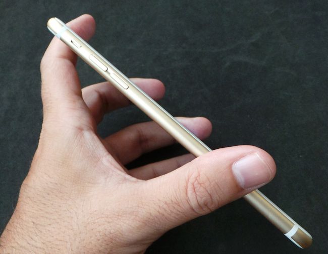 Lateral del iPhone 6 Plus