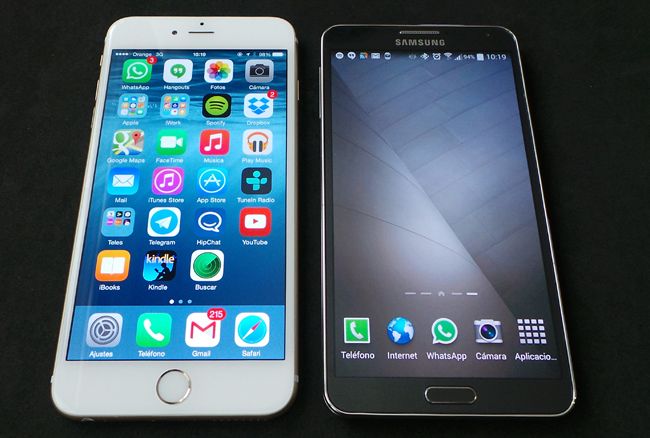 iPhone 6 Plus frente al iPhone 6 Plus