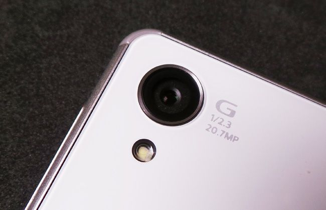 Cámara trasera del Sony Xperia Z3